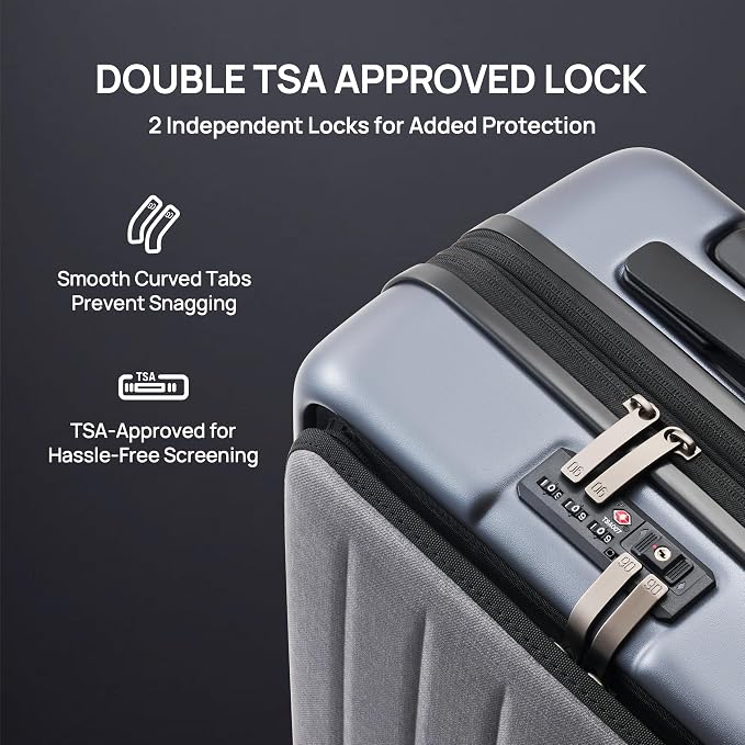 NINETYGO Carry on Luggage 22X14X9 Airline Approved - Image 6
