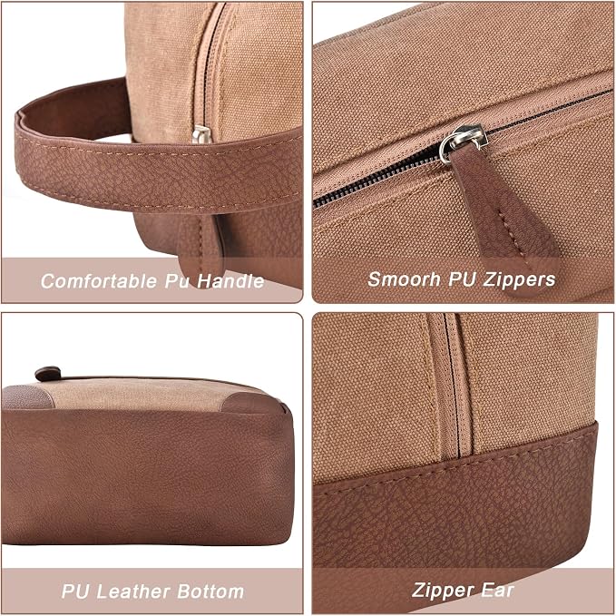Litvyak Duffle Bag for Travel, 50L Canvas Travel Duffel Bags Overnight Weekend - Image 8
