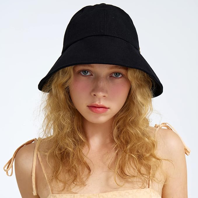 Linen Victorian Bonnet Hat Sun Cap, Foldable Summer Visor | New Katy - Image 8