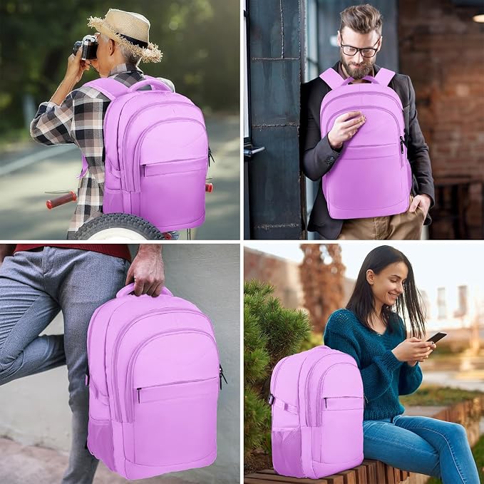 Lapsouno Laptop Backpack, Travel Laptop Backpack, 15.6 Inch Carry on Backpack - Image 7