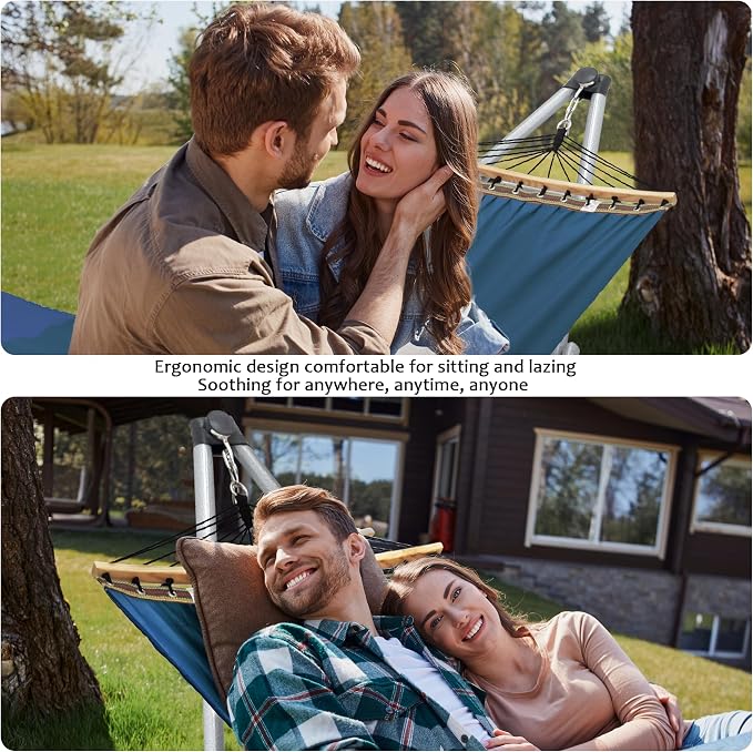 Tranquillo Ultimate Relaxation Portable Hammock Stand, Foldable Hammock Stand - Image 3
