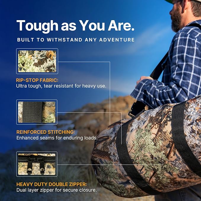 North Star Sports Foldable Duffle Bag - Image 2