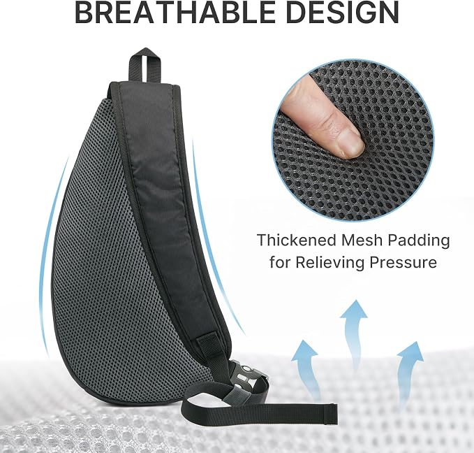 G4Free Sling Bag for Men Women, Small Crossbody Backpack Lightweight Chest - Image 5
