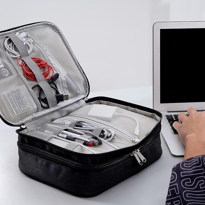 Electronics Organizer, OrgaWise Electronic Accessories Bag Travel Cable - Image 8