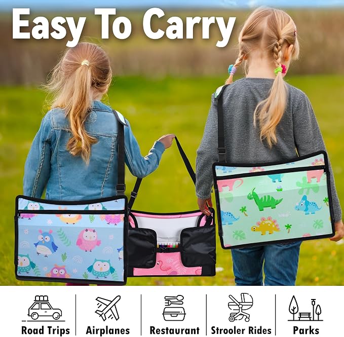 Kids Travel Tray, Toddler Road Trip Essentials - Image 8