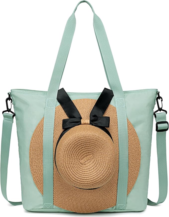 LEDAOU Beach Bags for Women, Beach Bags Waterproof Sandproof, Packable Beach by LEDAOU