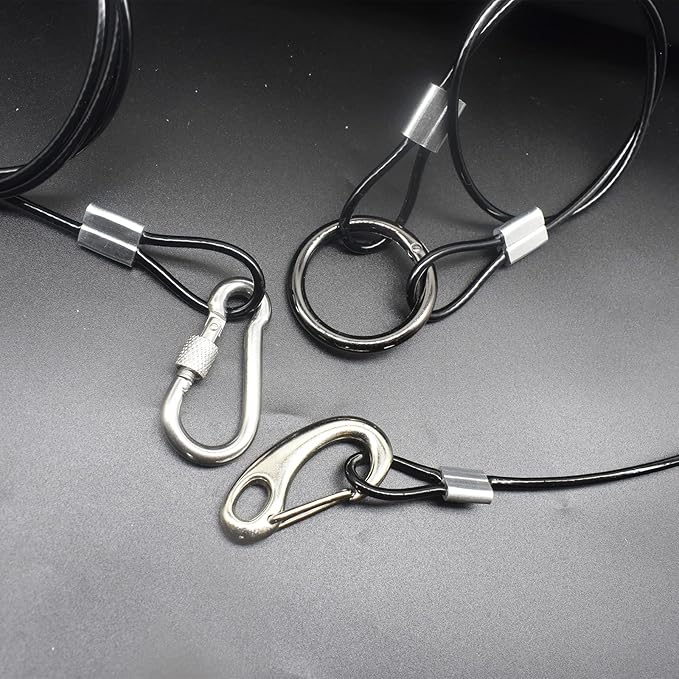 20 pcs 6 inch 3mm Thickness Stainless Steel Wire Cable - Image 6