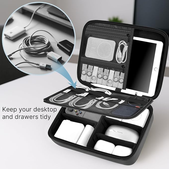 Electronics Organizer Travel Case - Image 6