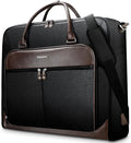 Garment Bag Travel Large Leather Carry On Suit Bag by Noozion