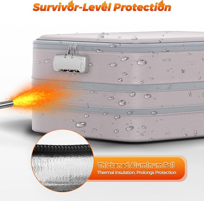 Nacial 5200℉ Fireproof Document Box - Image 7