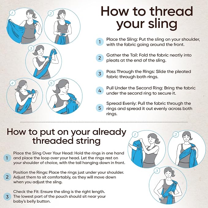 Hip Baby Wrap Ring Sling Baby Carrier - Image 2