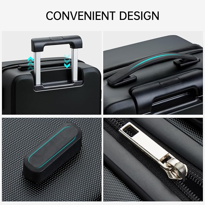 MILADA 2 Piece Luggage Sets - Image 9