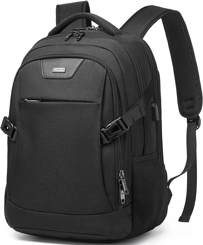 DUSLANG Anti-Theft Laptop Backpack, 15.6-14-13 Inch Laptop Sleeve, USB Charging by DUSLANG