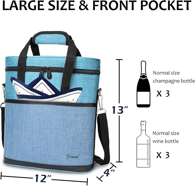 Tirrinia Insulated Wine Gift carrier - Image 6