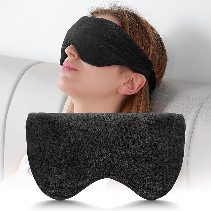 Sivio Weighted Eye Mask for Women & Men, Heatable and Freezable Weighted Eye by Sivio