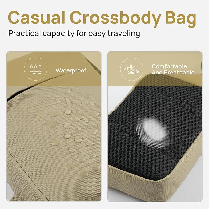 VADOO Mini Sling Bag, Small Crossbody Bag - Image 6