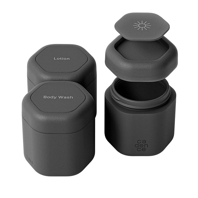 Cadence Travel Containers by KeepYourCadence