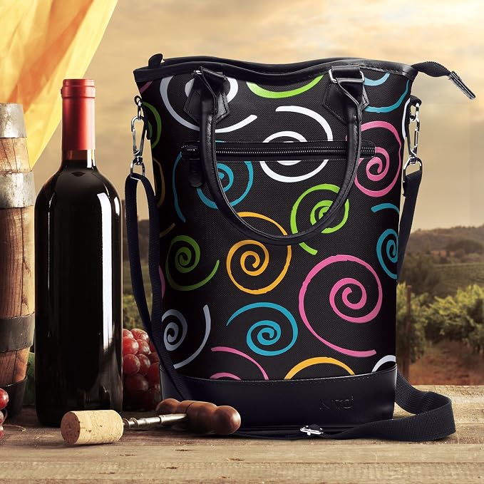 Tirrinia Insulated Wine Gift carrier Tote - Image 8