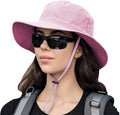 Rosoz Sun Hat for Men Women Boonie Bucket Hat Wide Brim Breathable Cooling by Rosoz