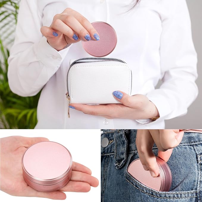Metal Pill Case 2 Compartment - Image 6