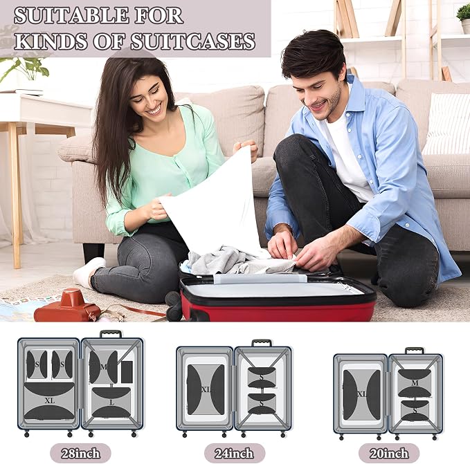 8 Set Compression Packing Cubes - Image 3