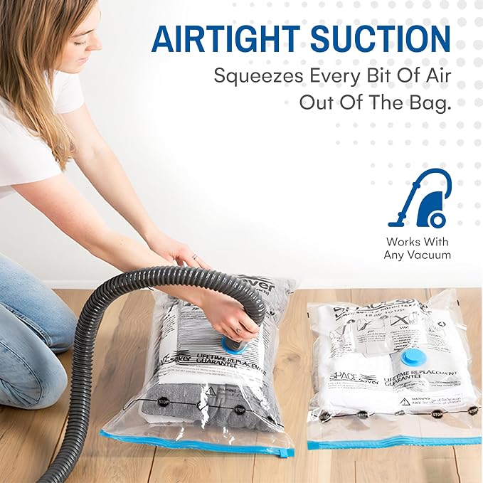 2 Pack Jumbo Vacuum Storage Bags - Image 8