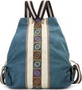 Goodhan Women Canvas Backpack Daypack Casual Shoulder Bag, Vintage Heavy-duty by Goodhan