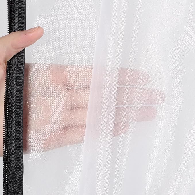 Zilink Breathable Dress Bags for Gowns Long 72” Wedding Dress Storage Bags - Image 4