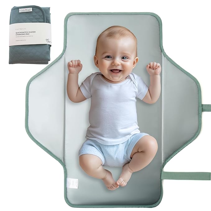 Lily Miles Baby Changing Pad Portable, Diaper Changing Mat by LilyMiles
