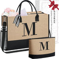 BAGAIL Initial Tote Bag, Personalized Birthday Gifts by BAGAIL