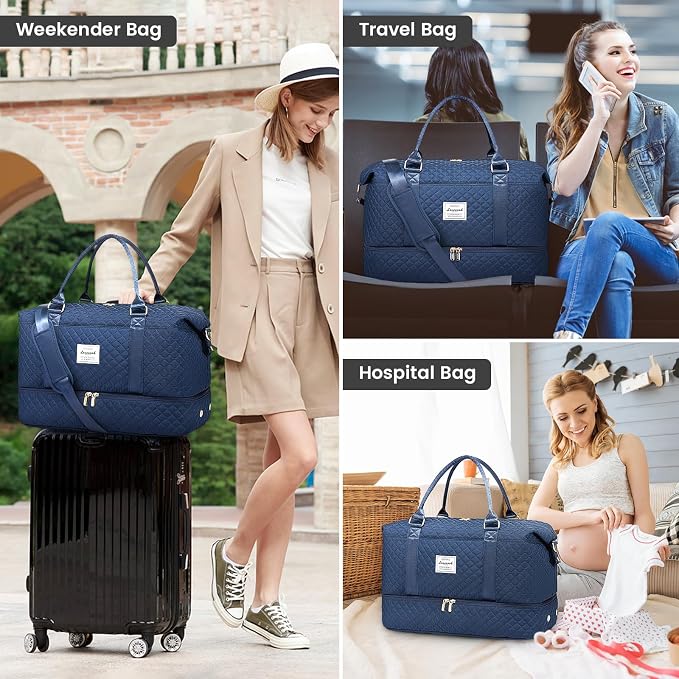 LOVEVOOK Travel Duffle Bag, Weekender Bags - Image 7