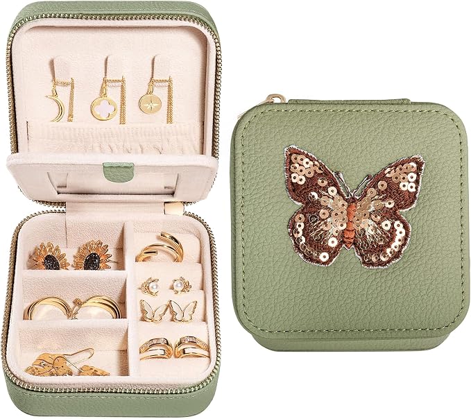 S.Leaf Travel Jewelry Organizer Travel Jewelry Boxes by SLeaf
