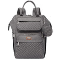 BabbleRoo Diaper Bag Backpack, Unisex Stylish Travel Back Pack Nappy Changing by BabbleRoo