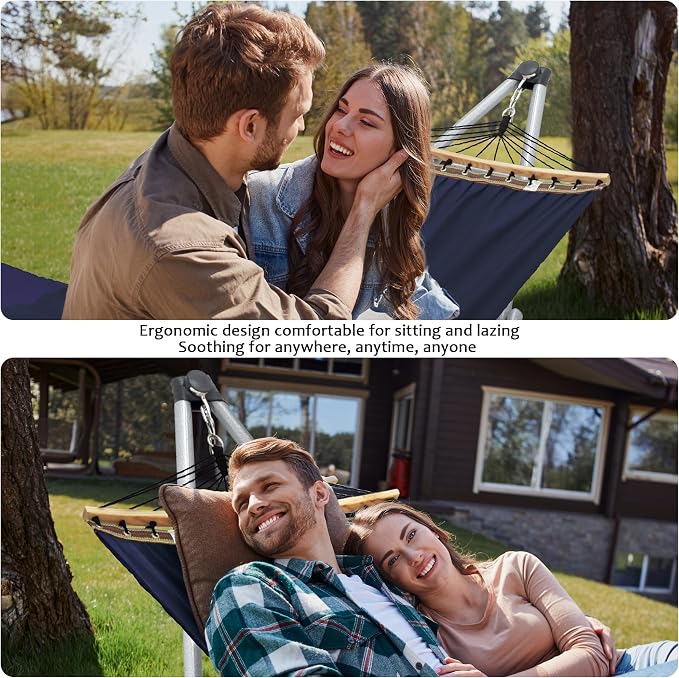 Tranquillo Ultimate Relaxation Portable Hammock Stand, Foldable Hammock Stand - Image 3