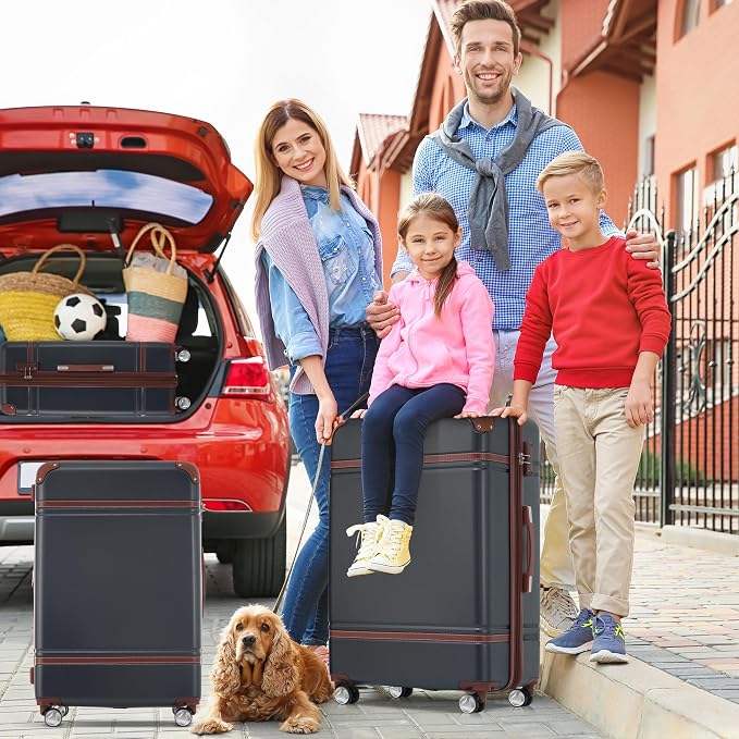 Merax Luggage Set 2 Piece Suitcase Set - Image 2
