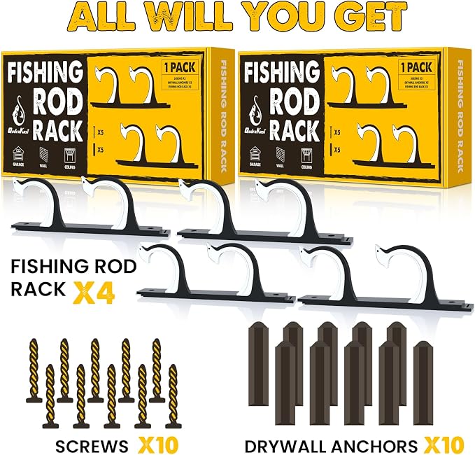 QudraKast Horizontal Fishing Rod Holder - Image 7