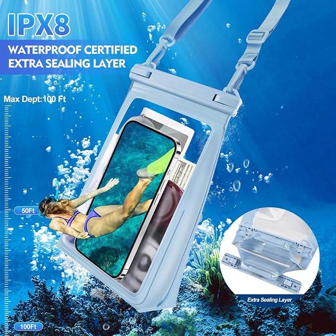 Large Waterproof Phone Pouch Floating, Waterproof Phone Case - Image 6