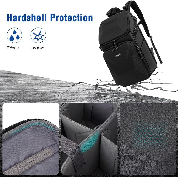 MOSISO Camera Backpack, DSLR Camera Bag - Image 6