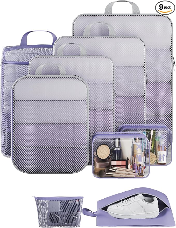 Veken 9/11 Set Compression Packing Cubes by Veken