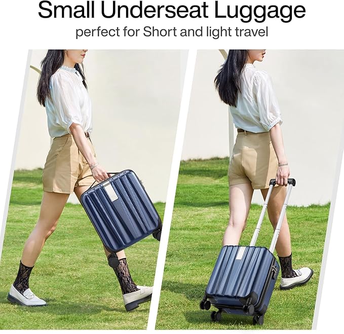 Hanke 14 Inch Underseat Carry On Luggage - Image 4