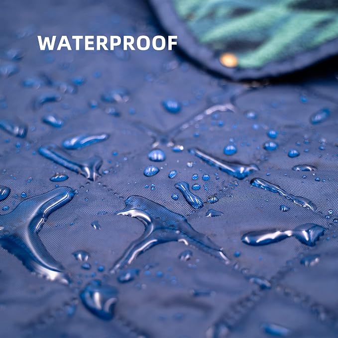 Outdoor Waterproof Blanket, Foldable Fleece Stadium Blanket - Image 4