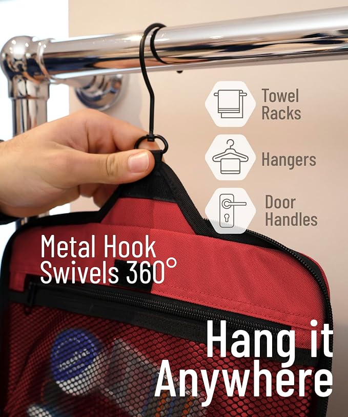 D&D Hanging Travel Toiletry Bag - Image 4