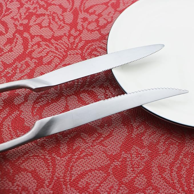 24-Piece Flatware Set, Extra Thick Heavy Duty - Image 6