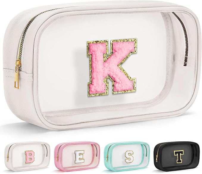 YOOLIFE Initial Make Up Bag Travel Toiletry Bag by YOOLIFE