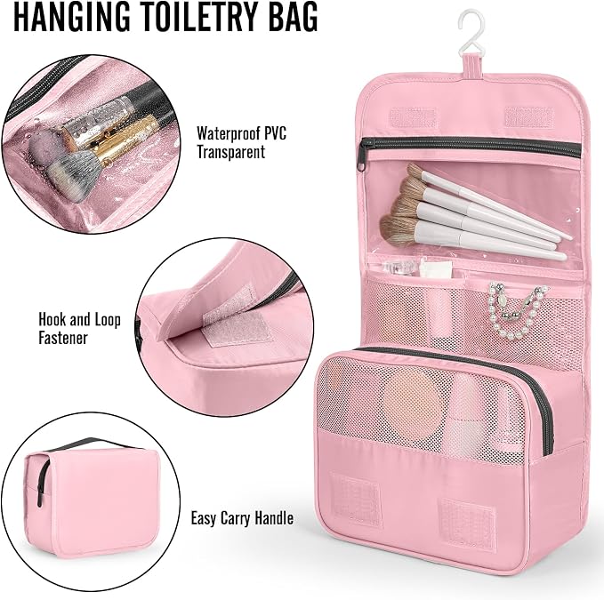 Veken 10 Set Packing Cubes for Travel Essential, Suitcase Organizer Bags in 4 - Image 3