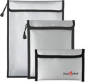 FunOwlet Fireproof Waterproof Document Bag, Fire and Water Resistant Safe by FunOwlet