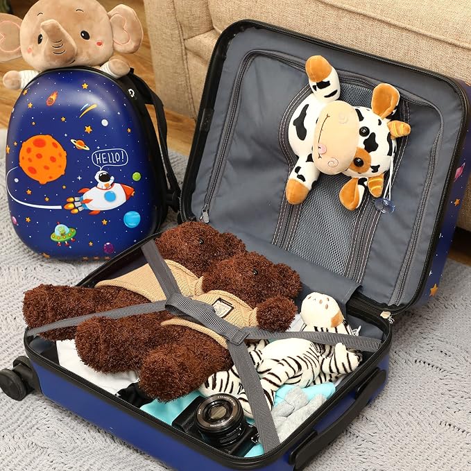 Weewooday Kids Luggage and Backpack 18" Suitcase - Image 7