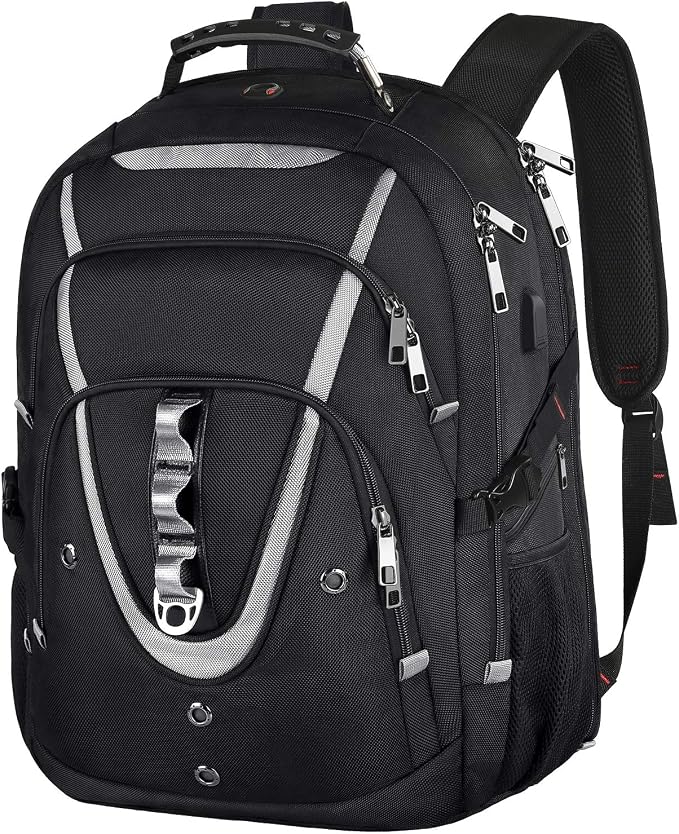 18.4 Laptop Backpack for Men, 55L-60L Extra Large Gaming Laptops Backpack by MogplofLaptopBackpack