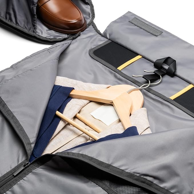 Halfday Convertible 2-in-1 Premium Garment Duffel Weekender Bag 45L | - Image 4