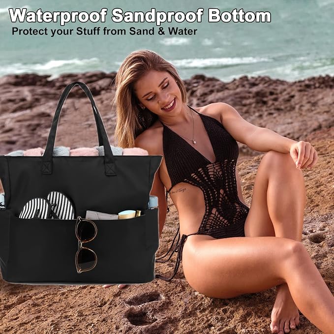 Waterproof Beach Tote Pool Bags - Image 4